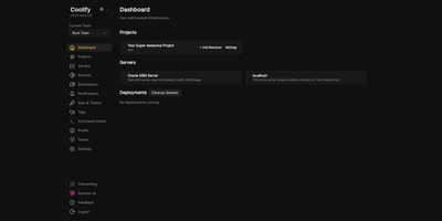 Coolify VPS screenshot thumbnail