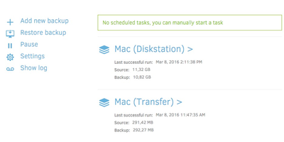 Duplicati screenshot thumbnail