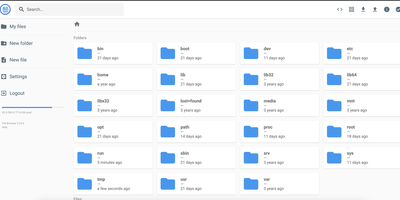 Filebrowser screenshot thumbnail
