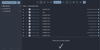 Freshrss screenshot thumbnail