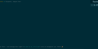 Hastebin screenshot thumbnail