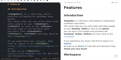 HedgeDoc screenshot thumbnail
