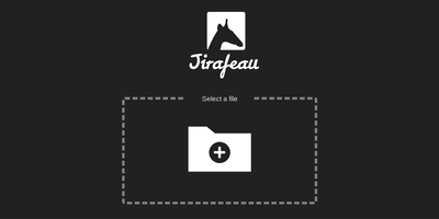 Jirafeau screenshot thumbnail