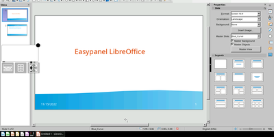 LibreOffice screenshot thumbnail