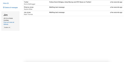 Mailhog screenshot thumbnail