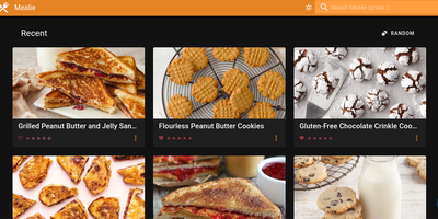 Mealie screenshot thumbnail