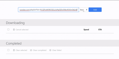 MeTube screenshot thumbnail