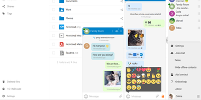 Nextcloud screenshot thumbnail