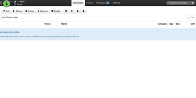 Nzbget screenshot thumbnail