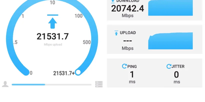 OpenSpeedTest screenshot thumbnail