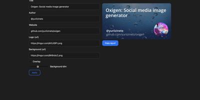 Oxigen screenshot thumbnail