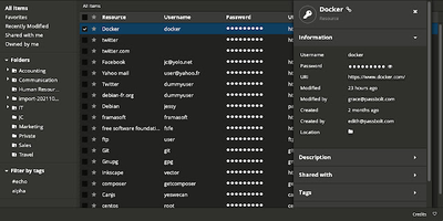 Passbolt screenshot thumbnail
