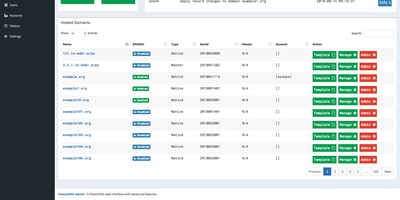 PowerDNS-Admin screenshot thumbnail