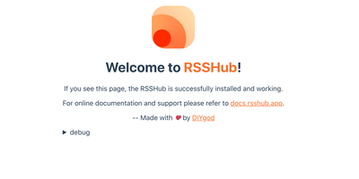 RSSHub screenshot thumbnail