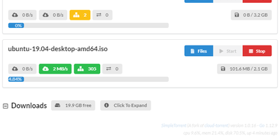 SimpleTorrent screenshot thumbnail