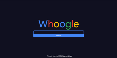 Whoogle screenshot thumbnail